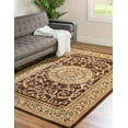 thumbnail image 3 of Rugs.com Chateau Collection Rug – 8' x 11' Cream Medium Rug Perfect For Entryways, Kitchens, Breakfast Nooks, Accent Pieces, 3 of 4