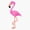 1pcs, variant on Animated Flamingo Cute Cartoon Tropical Bird Character Vinyl Sticker