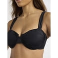 thumbnail image 3 of Sofia by Sofia Vergara Women's Shirred Balconette Underwire Swim Top, Sizes XS-XL, 3 of 5