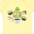 thumbnail image 4 of Inktastic Soy Amazing Cute Sushi and Wasabi Boys or Girls Baby Bodysuit, 4 of 5