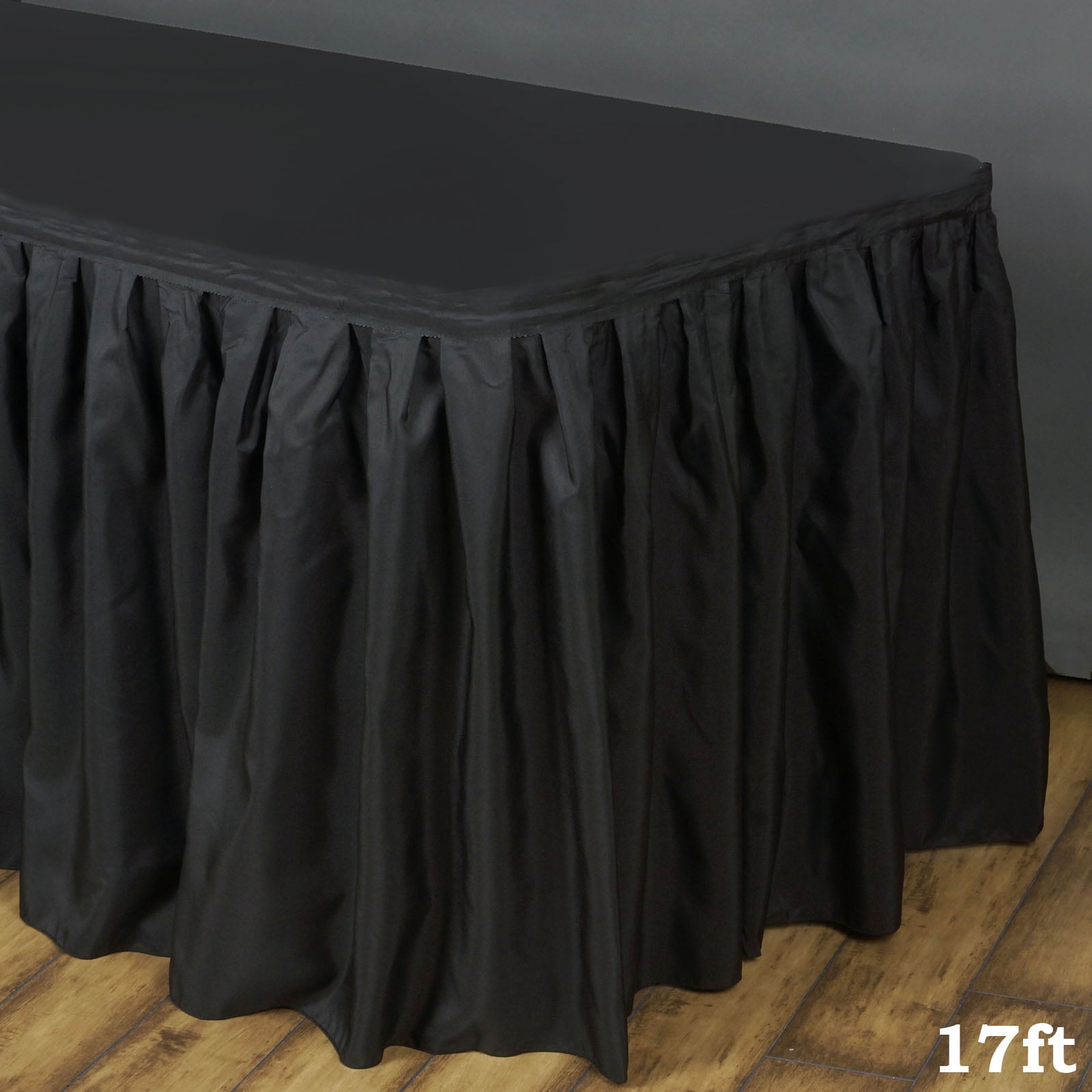 Efavormart Accordion Pleat Wholesale Polyester Table Skirt for Kitchen ...