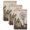 Beige, variant on Vintage Flowers Kitchen Towels Set of 4, Wooden Birds Retro Art Farmhouse Absorbent Dish Towels for Kitchen, Microfiber Hand Towel, Quick Drying Tea Towel for Cleaning Decorative Dishcloths