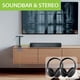 thumbnail image 5 of Avantree Duet - Dual Wireless Headphones for TV Watching with Transmitter/Charging Stand 2-in-1, Clear Dialogue Mode & Volume Boost for Seniors, Scalable to 100 Headphones - Black, 5 of 5