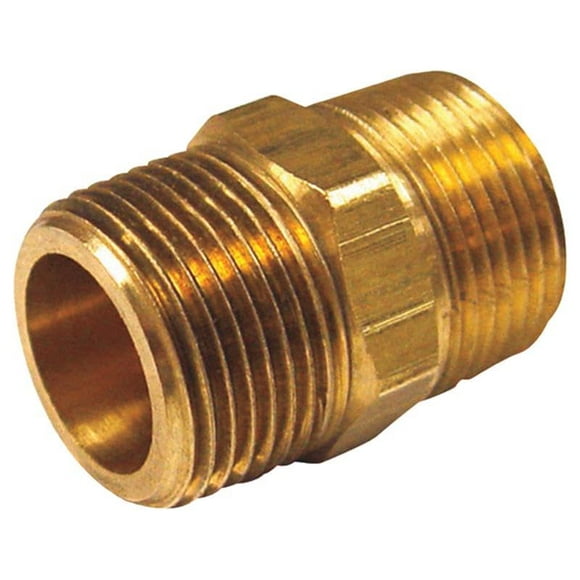 Boquilla de latón HOMEPLUS+ MPT de 1/2 pulgada x MPT de 1/4 pulgadas