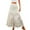 Beige, variant on Fgnfyis Women's Beach Boho Lace Hollow Out Skirt Elegant Crochet Hem Casual Summer Flowy Skirt for Daily Wear and Holiday Party Long Skirts for Women Beige One Size
