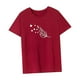 thumbnail image 5 of Camiseta de mujer de verano Activewear camisa de cuello redondo para viajes de playa mochilero SG, 5 of 7