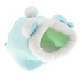 thumbnail image 4 of Cama Casa Mascotas Invierno Cálido Complimentos Mascota Color Brillante Ecológico Duradero Azul l, 4 of 9