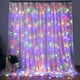thumbnail image 5 of Cortina de guirnalda de 3/4/6 m para habitación, boda, 2024, luces navideñas, decoraciones, cortinas para el hogar, luces LED decorativas, luces de hadas, 5 of 5