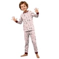 thumbnail image 4 of Lvotionpl 2026 Matching Family Christmas Pjs, Matching Christmas Pajamas Long Sleeve Top & Pants Set Matching Holiday Family Pajama Xmas Sets, 4 of 6