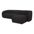 thumbnail image 2 of Moe's Home Collection Faye Sectional Fabric Black, 2 of 7