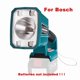 thumbnail image 1 of Lámpara de Trabajo para Auto Adaptador de Batería Li-ion USB Charger Luz de Trabajo para Exteriores para Bos*ch Batería de 18V BAT609, 1 of 6