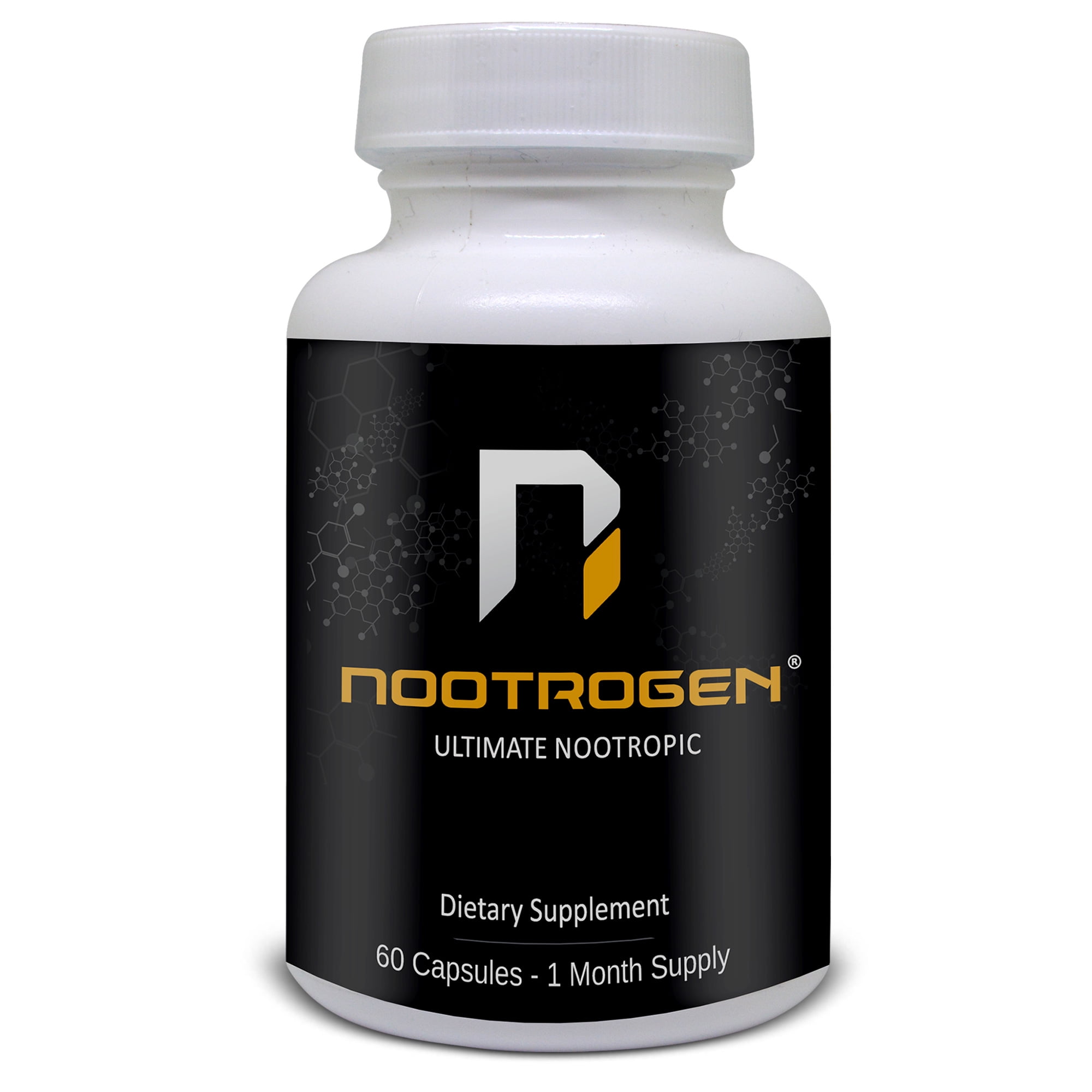 Nootrogen Natural Nootropic Brain Support. Dietary Supplement, 60