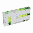 thumbnail image 5 of 75mm Mini Transparent T-Type Spirit Level, Non-Magnetic with Green Liquid, Compact Waterproof Design for Accurate Two-Way Measurement, Durable Material & Easy-to-Read for Home DIY Projects and, 5 of 5