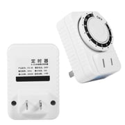 EECOO Electric Timer Socket,1Pc 12 Hour Electrical Mechanical Time Wall Plug Switch Digital Countdown Timer Socket Hot,Timer Plug