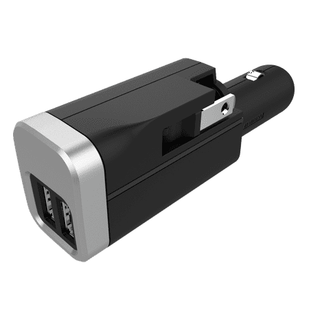 Auto Drive 2-in-1 Dual USB Port Charger