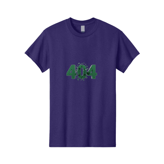 404-Error Mens Graphic Tee, 100% Cotton, Casual Summer Wear BAA093