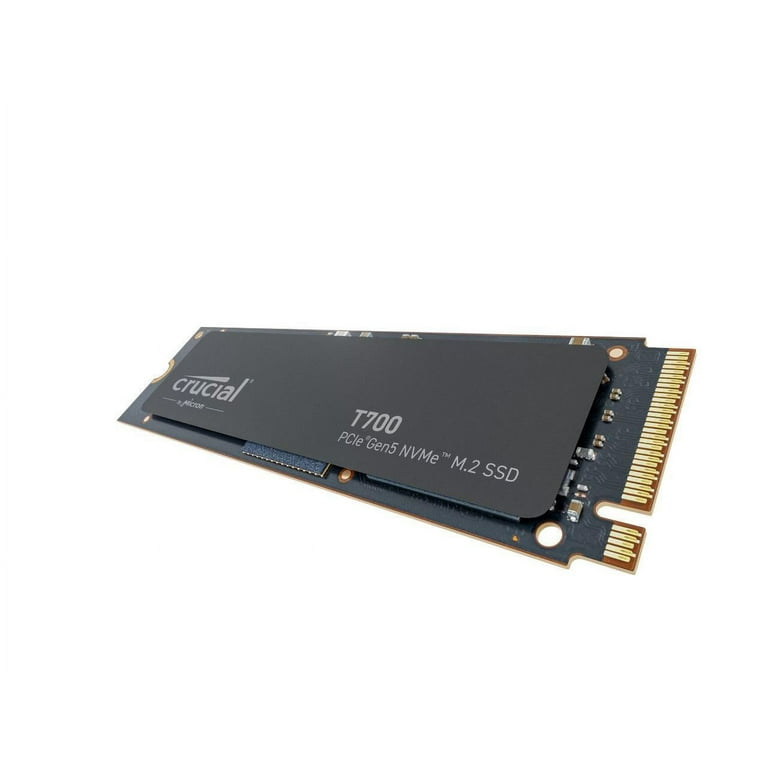 Crucial T700 Gen5 2TB NVME M.2 SSD 2280 PCI-Express 5.0 x4 Crucial T700 Gen5 2TB NVME M.2 SSD 2280 PCI-Express 5.0 x4