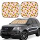 thumbnail image 1 of Fotbe Hamburger Pizza Juego de 2 Piezas de Parasoles para Parabrisas | Bloqueador Solar para Auto | Accesorios Plegables para Protección Solar Interior-Large, 1 of 6