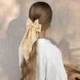 thumbnail image 5 of Dalrosia 4PCS Hair Bows for Women, Big Bow Hair Clips for Girls, Silky Satin Hair Bow Clips Oversized, Large Cute Aesthetic Hair Accessories Gifts Holiday, 5 of 5
