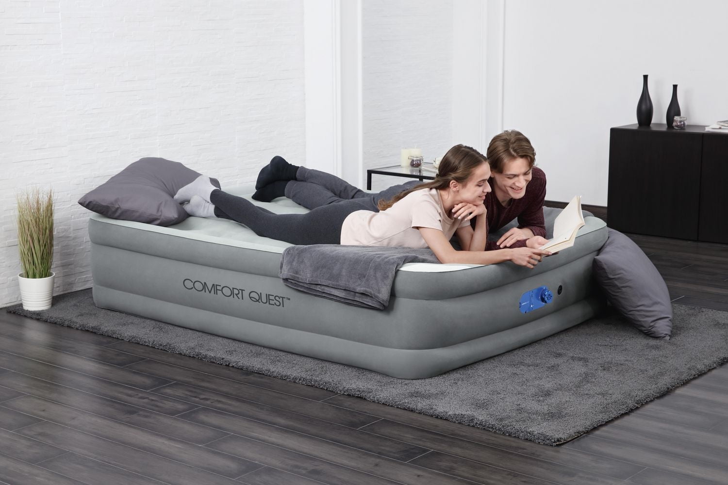 Comfort Quest™  Queen Double High AlwayzAire™ Air Mattress