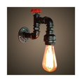 thumbnail image 5 of Características de la lámpara de pared Steampunk industrial vintage, materiales de hierro forjado para pasillo, sótano, dormitorio, 5 of 5