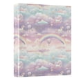 thumbnail image 2 of Three Ring Binder Cute Unicorn 1.5 Inch Round Binder D-Rings for Office Supplies and More, 2 of 10