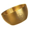 thumbnail image 1 of Shaving Lather Bowl Stainless Steel Multi-Functional Household Item Golden Material for Men 1Pack, 1 of 4
