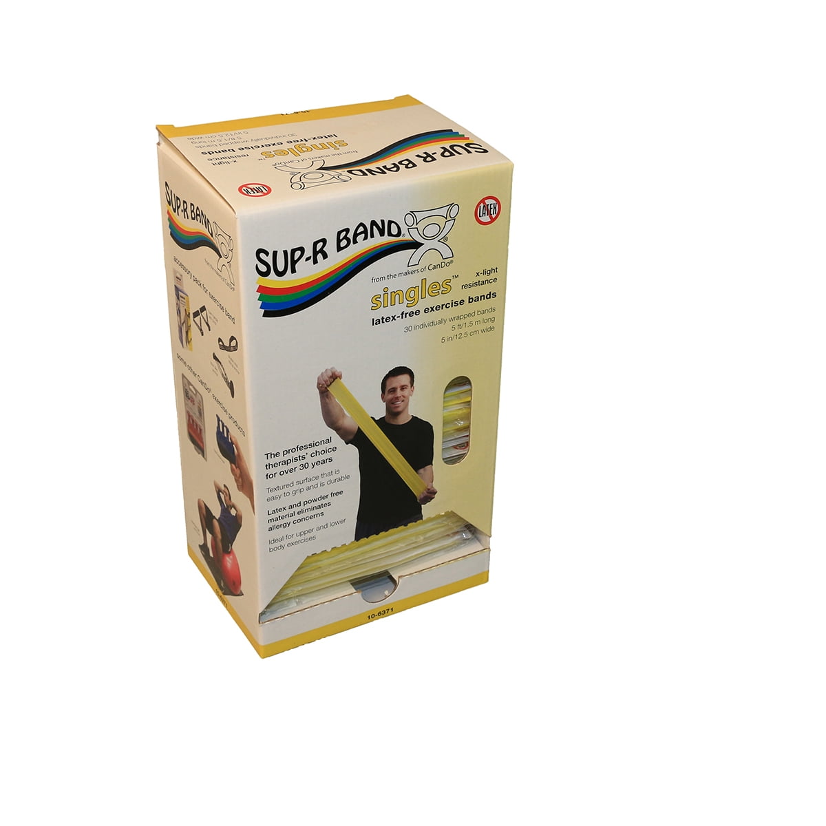 CanDo Sup-R Band Latex Free Exercise Band