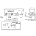thumbnail image 2 of Wilwood High Volume Tandem M/C - 15/16in Bore Black-W/Pushrod - Early Mustang - 260-14157-BK, 2 of 6