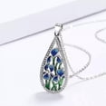 thumbnail image 4 of K-KED Elegant Women 925 Silver Filled Necklace Pendant Cubic Zirconia Delicate Jewelry Gifts-#1, 4 of 6
