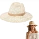 thumbnail image 1 of Sombrero Fedora de Punto Plegable para Viajes: Sombrero de Sol Plegable de Ala Ancha, Estilo Panamá Clásico, Tejido de Punto Suave y Transpirable para La Playa, Actividades Al Aire Libre y El Verano., 1 of 7