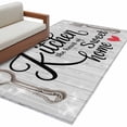 thumbnail image 6 of Kitchen Knife Fork Area Rug 4x6 Washable Rug Non Slip Vintage Love Heart Grey Wood Grain Large Area Rug Indoor Floor Carpet for Entryway Bedroom Kitchen Living Room Home Office Dining Room Nursery, 6 of 8