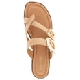 thumbnail image 4 of Kensie Women's Riri Crossover Flat Buckle Sandal, 4 of 5