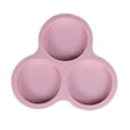thumbnail image 1 of Sartén de silicona para freidora de aire, 1 pieza, reutilizable, antiadherente, para hornear, con 3 cavidades, rejilla elevada de silicona para parrilla, sartenes redondas pequeñas para hornear,, 1 of 8