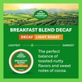 thumbnail image 2 of Green Mountain Coffee Roasters Breakfast Blend Decaf Light Roast K-Cup Coffee Pods 10 ct - Pack of 1, 2 of 4