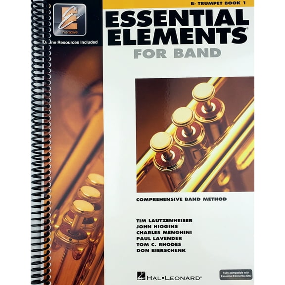 Essential Elements 2000: Comprehensive Band Method: B Flat Trumpet Book 1 (Spiral Bound)