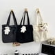 thumbnail image 2 of Minnieouse Manténgase a la moda con un bolso de hombro versátil y amplias aplicaciones para cualquier ocasión Bolso de gran capacidad Bolsas de mensajero y de hombro Gris oscuro, 2 of 6