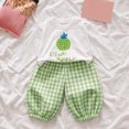 thumbnail image 2 of ZIXKCGDSE Baby Girl Clothes Cotton Long Sleeve Graphic Tee and Pants 2 Piece Fall Outfits Size 12-18 Months, 2 of 3