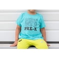 thumbnail image 2 of Pre-K School First Day of School Gift Back to School T-Shirt Boys and Girls Back to School Shirts and Raglans Vintage Royal Shirt 4T, 2 of 4