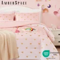 thumbnail image 7 of Amberspace gold foil Design 5-piece Bed in a Bag Comforter Set with Sheets,Pink Gold Heart,Twin, 7 of 7