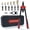 Red and black, variant on Rivet Nut Tool Kit, 16-Inch Rivnut Tool with 15 Metric & SAE Mandrels and Rivet Nut , 200pcs Rivnut Tool Kit Assortment, Nutsert Tool Kit with Carrying Case
