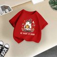 thumbnail image 4 of TOWED22 Toddler Halloween Shirts for Girls Boys - Short Sleeve Tees with Spooky Graphics Fall Top, 4 of 5