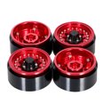 thumbnail image 2 of Yeacher 4PCS 1.9in Metal Beadlock Wheel Rim Hub for 1/10 RC Crawler Car Compatible with, 2 of 7