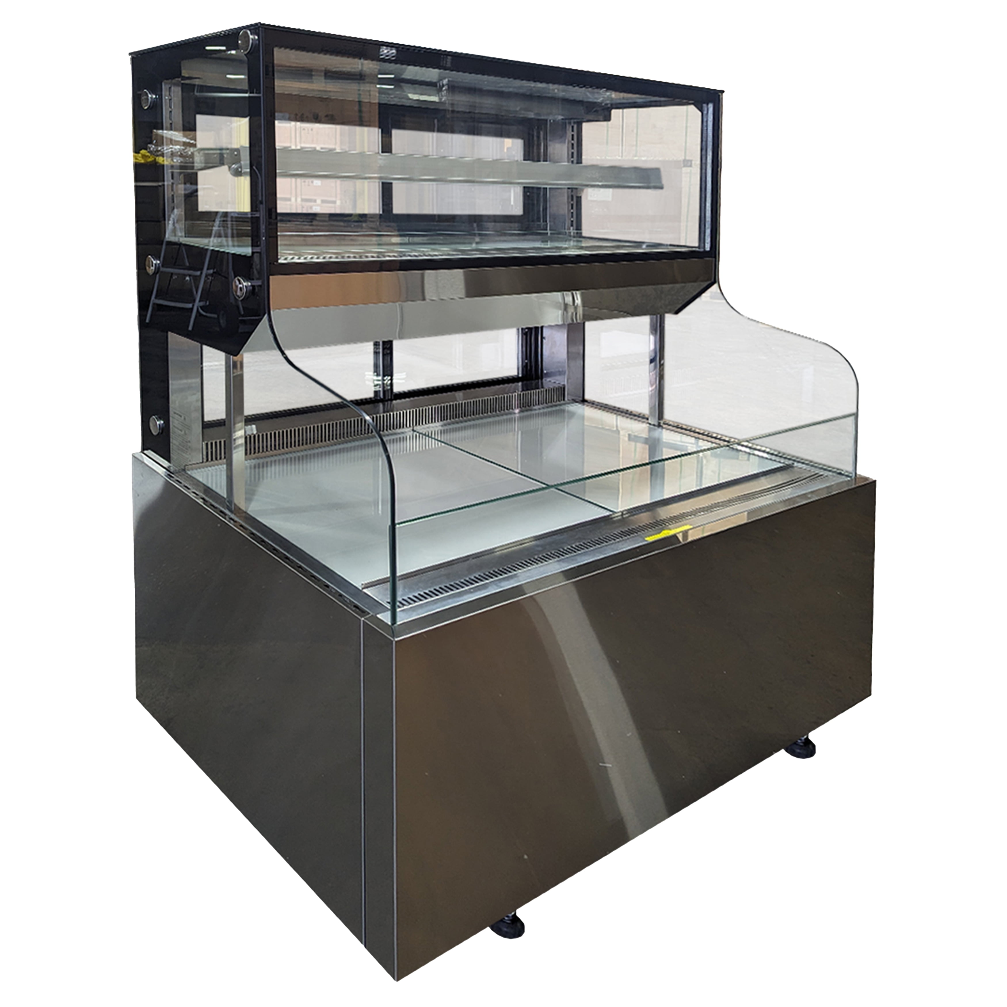 NSF 51 in. Open Air Cooler Display Case Refrigerator 19 Cu.Ft. Commercial Refrigerator ETL