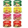 thumbnail image 4 of NineChef Bundle - Maesri Variety Curry Paste 8pk (2) Green (2) Red (2) Masaman & (2) Panang Curry Sauce (Pack of 8) + 1 NineChef Brand Golden Heart Ice Tea Coffee Long Handel Spoon, 4 of 6