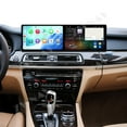 thumbnail image 1 of ZWNAV Dual 9.1 inch Screen Car Radio For BMW 7 Series 2011-2017 Android 15 Multimedia Player GPS Navigation Auto DSP Stereo Host, 1 of 13