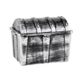 thumbnail image 3 of Luzkey Kids Pirate Treasure Chest Collection Storage Box Sturdy Multi Functional Jewelry Organizer Treasure Box for Games Activities silver, 3 of 8