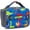 Dinosaur, variant on GYEUKHAM Kids Insulated Lunch Bag,Durable School Lunch Box with Shoulder Strap & Bottle Holder,Water-Resistant Thermal Cooler Tote for Boys & Girls,Black