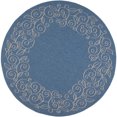 thumbnail image 1 of Safavieh Tapis d'Intérieur et d'Extérieur Bleu - Rond 7 Pieds10 Pouces, 1 of 4