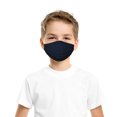 thumbnail image 4 of DALIX Kids Cotton Face Mask Reuseable Washable in Navy Blue Made in USA - XXS-XS Size 10 Pack, 4 of 5